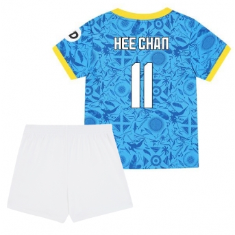 Billige Fotballdrakt Wolves Hee-chan Hwang #11 Replika Tredjedraktsett Barn 2025-26 Kortermet (med bukser)